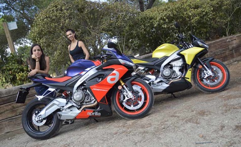 Aprilia RS 660 y Aprilia Tuono 660, Berta y Telva