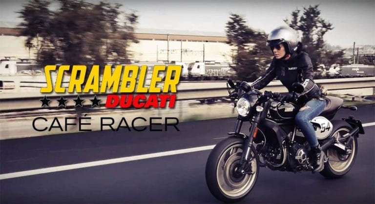 ducati scrambler cafe racer