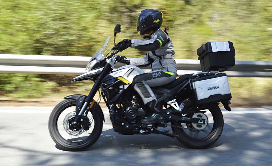 MOTRON X NORD 125, viajar en moto por menos de 3.000€ 1 motron x nord 125, moto grupo ksr, trail 125