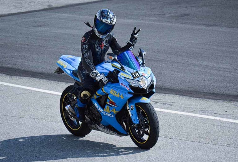 primera vez rodada en circuito moto