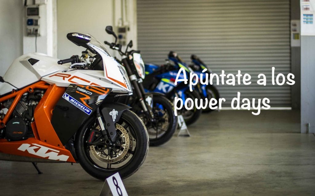 power days michelin, rodadas, rodada circuito, tandas, tandas moto, rodar en cheste, tandas libres