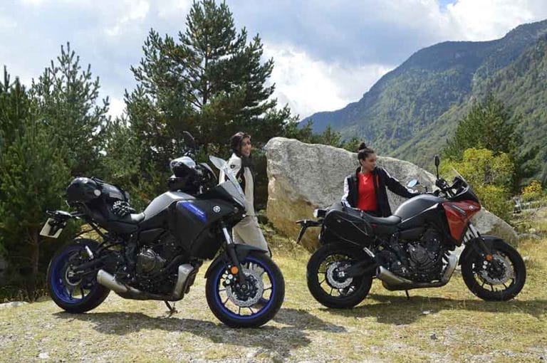 Yamaha Tracer 700, Telva y Berta Doria Mujeres Moteras